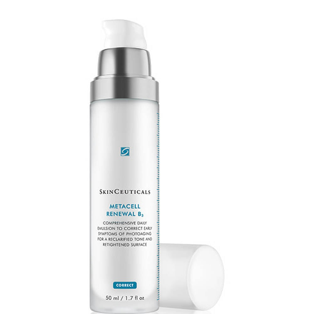 SkinCeuticals Metacell Renewal B3 (1.7 fl. oz / 50ml) skincare niacinamide Metacell Renewal Hydrate glycerin Corrective Moisturizer correct Brightener brighten brightening antiaging health beauty wellness moisturize moisturizing hudson valley