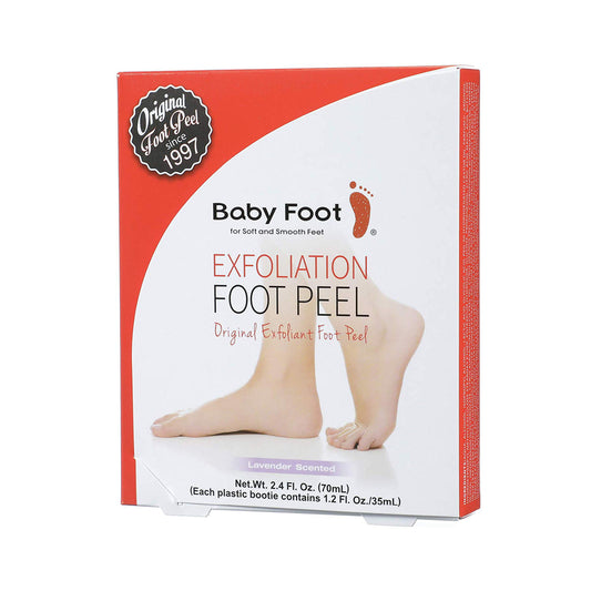 Baby Foot Original Exfoliant Foot Peel (2.4 fl. oz / 70ml) exfoliant exfoliate exfoliating foot care skincare foot mask foot peel hudson valley