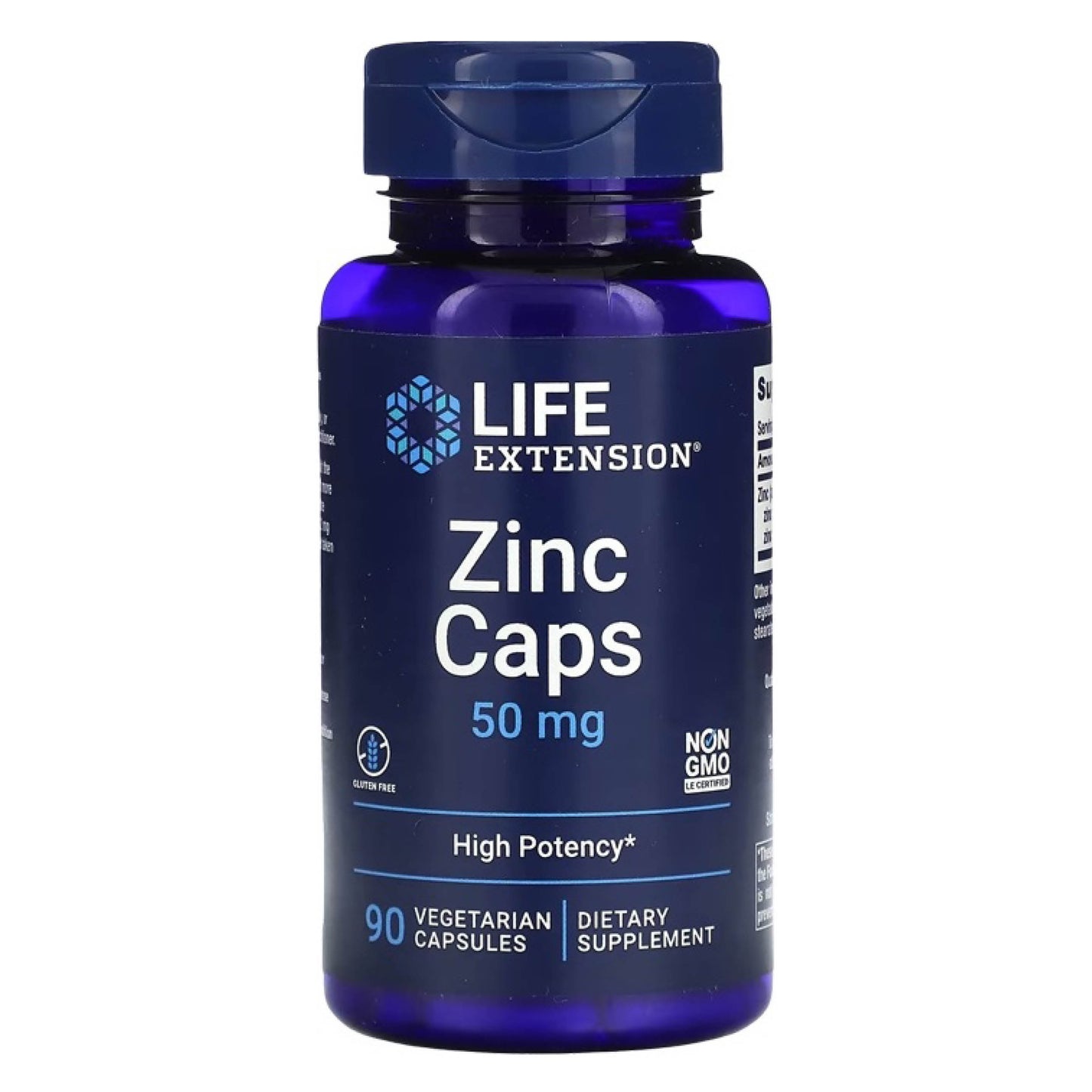 Life Extension Zinc Caps