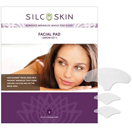 SilcSkin Facial Pad - Brow Set (Set of 3 Pads) eye care facial skincare hydrate hydrating rejuvenate rejuvenating wrinkles fine lines health beauty wellness hudson valley