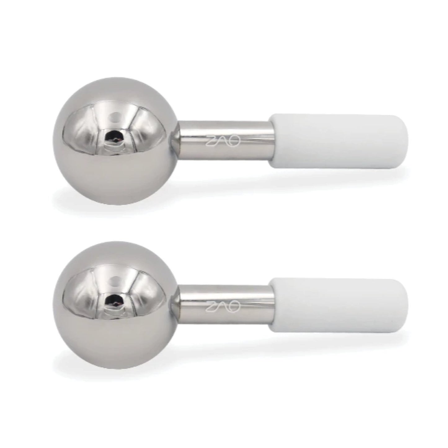 ZAQ Icy Steel Cryo Ice Globes headaches skincare massage redness calm waxing extractions laser facial muscles puffy eyes dark circles depuff depuffing lymphatic massage health beauty wellness hudson valley