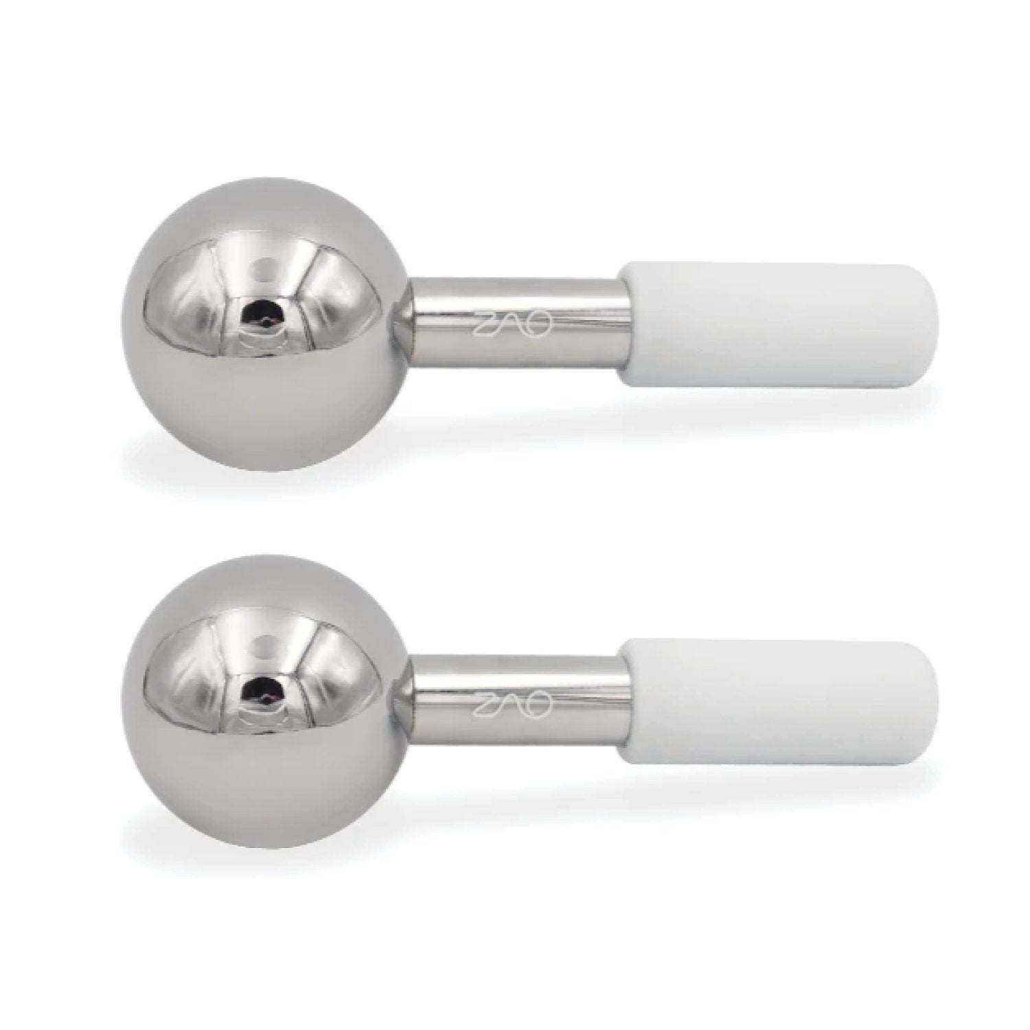 ZAQ Icy Steel Cryo Ice Globes headaches skincare massage redness calm waxing extractions laser facial muscles puffy eyes dark circles depuff depuffing lymphatic massage health beauty wellness hudson valley