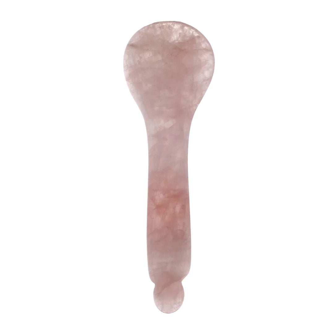 Gua Sha Sculpting Spoon medical aesthetics hudson valley skin care rose quartz lymphatic massage health wellness skincare